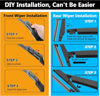 AUTOBOO 26"+16" Windshield Wipers - Image 7