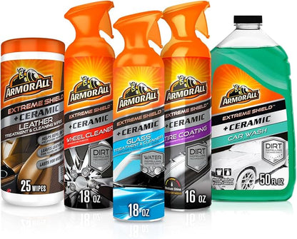 Armor All Complete Ceramic Exterior Car Cleaner Car Care Kit, Keeps Car Fresh - Image 9