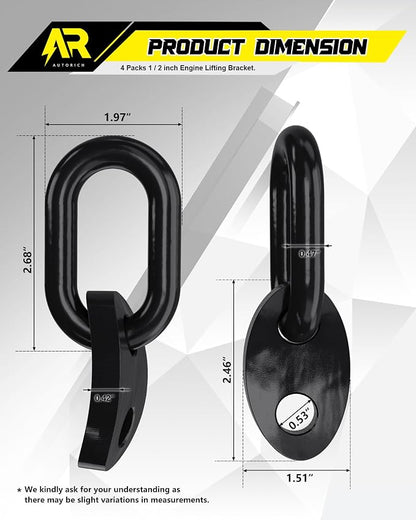 7100 Lifting Bracket Set for Engine - Image 2