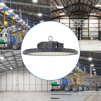 2 Pack UFO LED High Bay Light 250W, 35000 LM, 5000K - Image 8