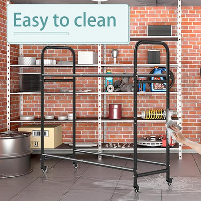 Hershii Tire Storage Rack Standing Garage Storage Shelf Organizer - Image 5