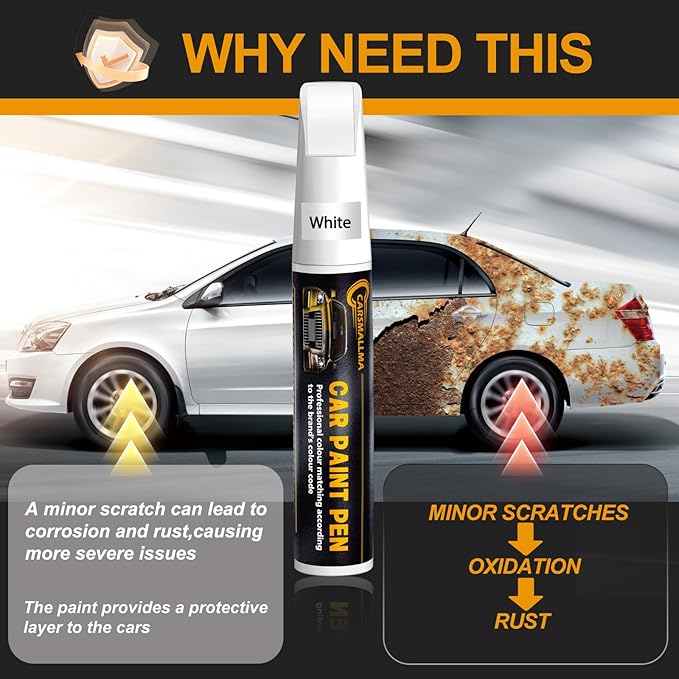 LC9A/0Q Pure White Car Touch Up Paint - Image 3