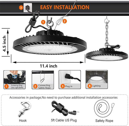 150W UFO LED High Bay Light - Image 6