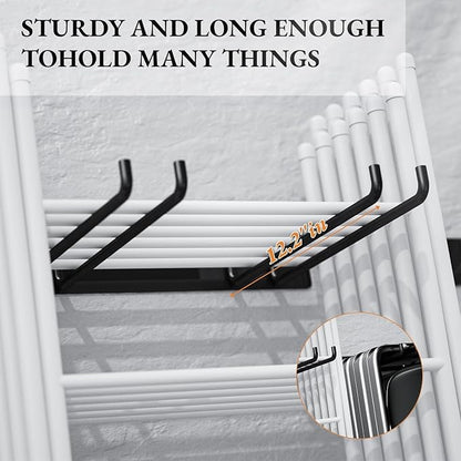 Garage Storage Organization Wall Mount, Heavy Duty Folding Chair Storage - Image 4