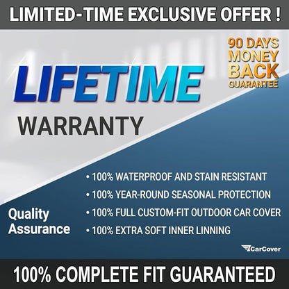 iCarCover Premium Car Cover for 1960-1969 Chevy Corvair 2-Door, 4-Door Heavy - Image 3
