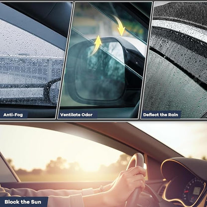 in-Channel Window Rain Guards Fit - Image 5