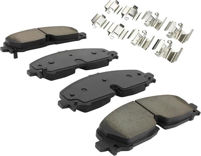 Premium Ceramic Front Brake Pads Compatible - Image 2