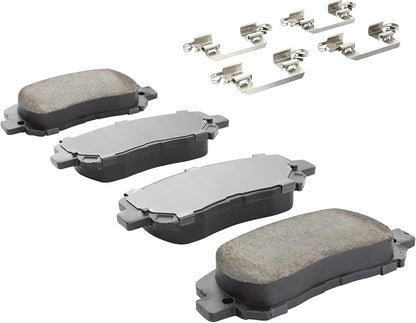 Premium Ceramic Front Brake Pads Compatible - Image 2