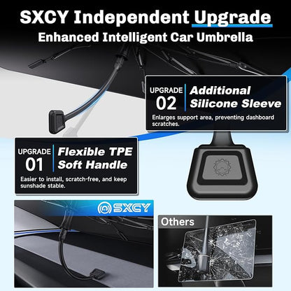 SXCY for 2025 Chevrolet Equinox Windshield Umbrella Sunshade for 2025 Chevy - Image 3