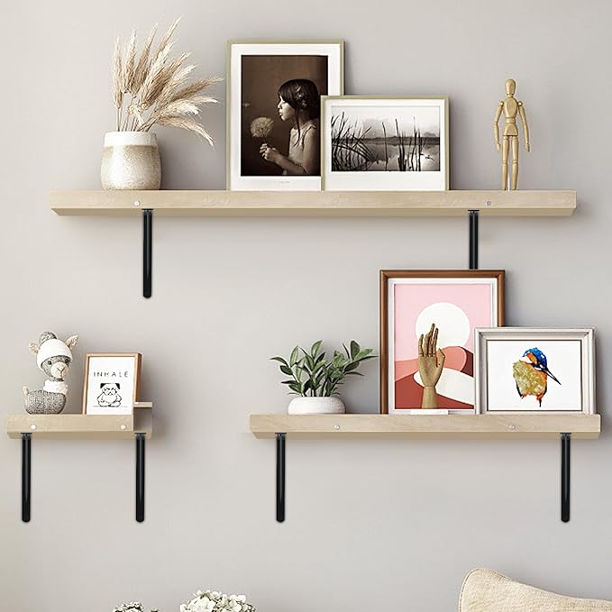 20 Pack L18 x H 12" Black Heavy Duty Shelf Brackets - Image 7