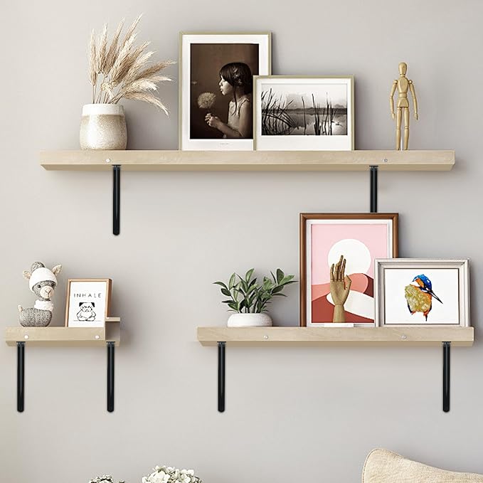 16 Pack L18 x H 12" Black Heavy Duty Shelf Brackets - Image 7