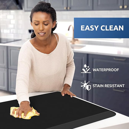 KitchenClouds Kitchen Mat Cushioned Anti Fatigue Rug 20"x32" Waterproof - Image 3