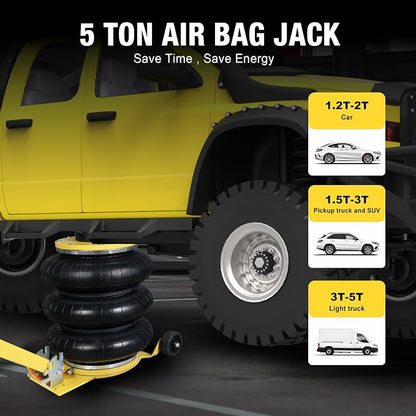 YELLOW JACKET Air Jack 5 Ton Airbag Jack - Image 2