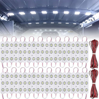 Linkhood 120 LED Van Interior Light, Car White LED Ceiling Lights Kit, Super by Linkhood