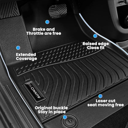 AUXKO All Weather Floor Mats Cargo Mat Fit - Image 6