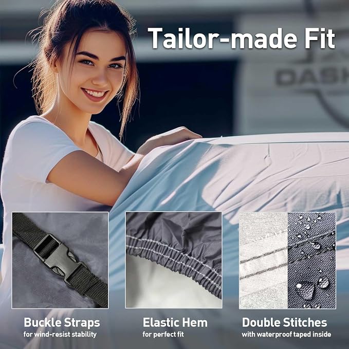 USCarCover Supreme All Weather Protection, Breathable Car Cover - Image 6