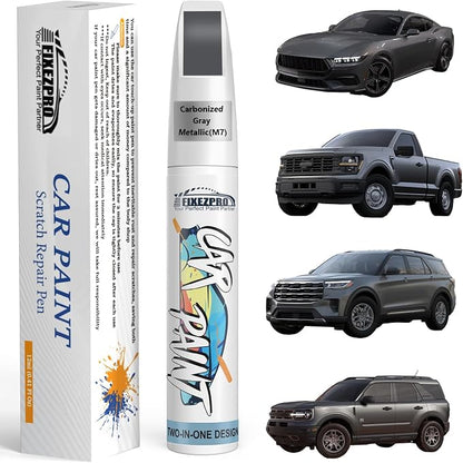 Carbonized Gray Metallic Touch Up Paint by FIXEZPROCarPaint