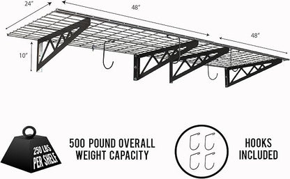 SafeRacks Garage Wall Shelves - Image 5