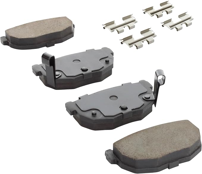 Premium Ceramic Rear Brake Pads Replacement - Image 2