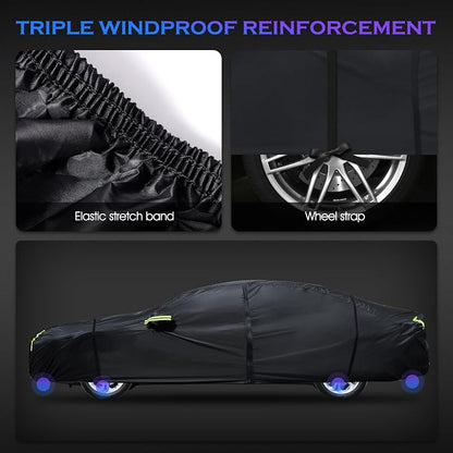Car Cover Custom Fit for Toyota Camry 1996-2025, Honda Accord 2001-2025 - Image 5