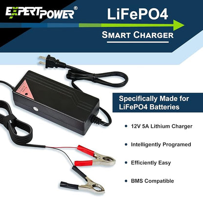 ExpertPower 12.8V 5A Smart Charger - Image 3