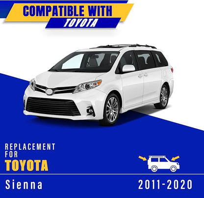 3 wipers Replacement for 2011-2020 Toyota sienna, Windshield Wiper Blades - Image 5