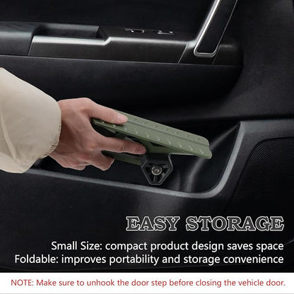 COWVIE Foldable Car Door Step Stand Pedal - Image 7