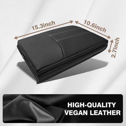 Muslogy Center Console Cover Extra Thick Armrest Pad Compatible - Image 2