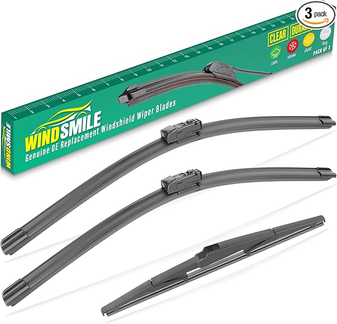 24" 18" 14" Windshield Wiper Blades by WINDSMILE