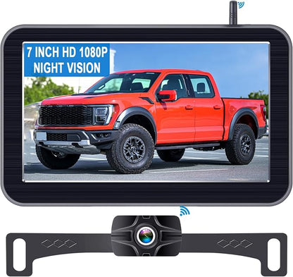 7-Inch Wireless Backup Camera for Truck by LeeKooLuu