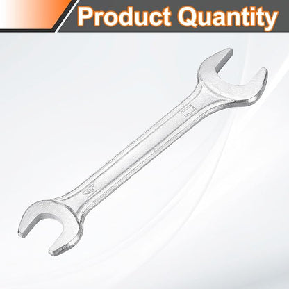 HARFINGTON Double Open End Wrench 14mm x 17mm Metric 15 Degree Offset Angle - Image 3