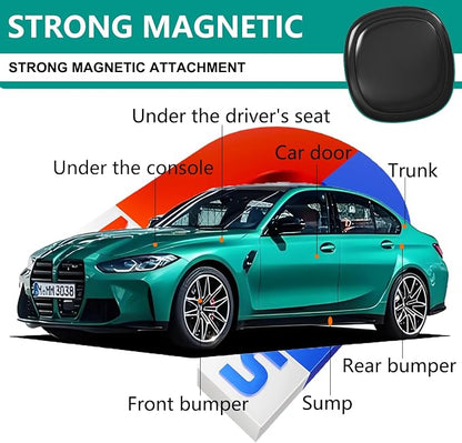 GPS Tracker for Vehicles, Mini Portable Magnetic Car GPS Tracking, Full Global - Image 3