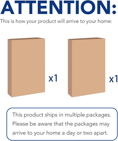 FLEXIMOUNTS 2-Piece Overhead Garage Storage Rack Set w/Hooks Adjustable Ceiling - Image 3