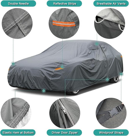 Premium Car Cover Custom Fit Chevy Corvette C4/C5/C7/C8 Coupe Convertible Targa - Image 3