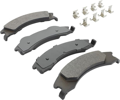 Premium Semi-Metallic Rear Brake Pads Compatible - Image 2