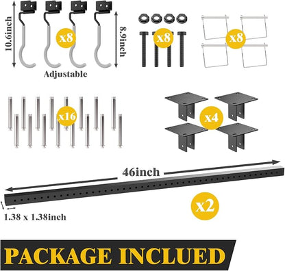 640Lbs Ceiling Mounted Bike Rack, Bike Storage Rack - Image 7