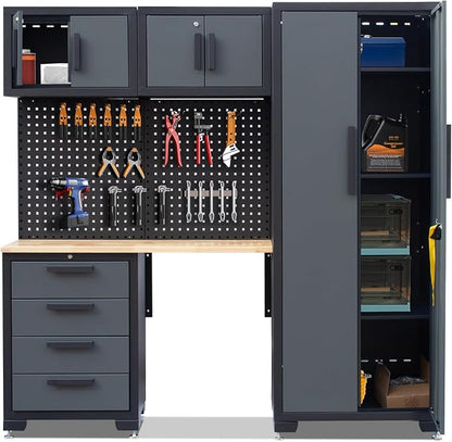 7-Pcs Garage Storage Cabinet System by HPDMC