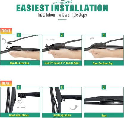26" 20" 14" Windshield Wiper Blades Replacement - Image 8