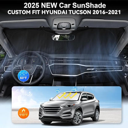 Custom Fit Tucson Windshield Sunshade - Image 4