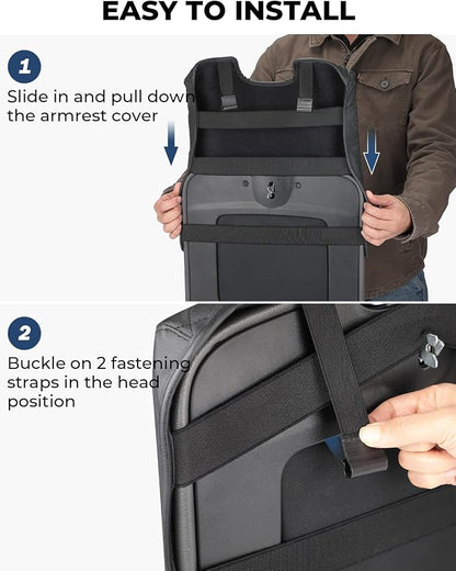 ISSYAUTO Center Console Cover Compatible - Image 2