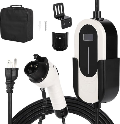 Level 1 EV Charger, 15A 110V Voltage, NEMA 5-15 Plug, 25ft Cable, Adjustable - Image 7