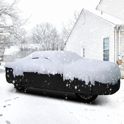 Truck Cover for Chevy Silverado Crew Cab Long Bed 8.3ft Heavy Duty Waterproof - Image 7