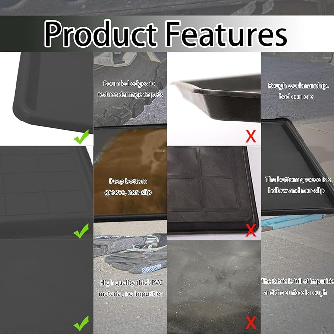 3Pcs Auto Oil Drip Pan Extra Large Oil Drip Pan - Image 5