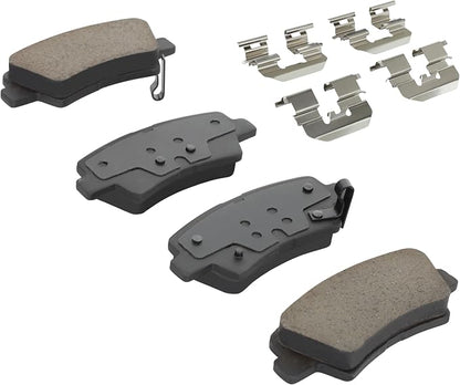 Premium Ceramic Rear Brake Pads Compatible - Image 2