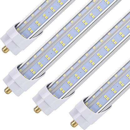 20/Pack LED Light Tubes -144W 6000K 18800 Lumens, Single Pin Fa8 Base, T8 T10 by FTUBET