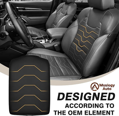 Muslogy Center Console Armrest Cover Compatible - Image 4