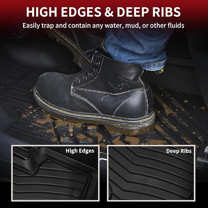 LASFIT Floor Mats & Cargo Mat for Mercedes Benz GLC 2016-2022 GLC300 / GLC350e - Image 4