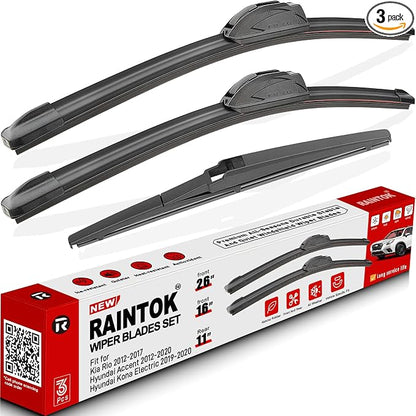 Windshield Wiper Blades Replacement by RAINTOK