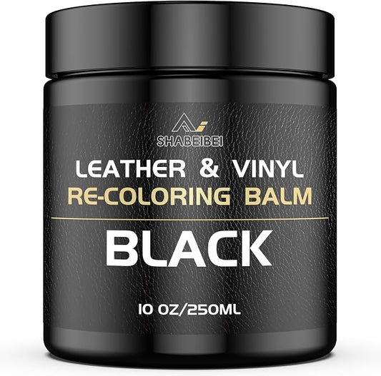 Leather Recoloring Balm, 10oz Leather Color Restorer Leather Repair Kit by SHABEIBEI
