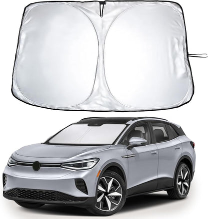 Econour Windshield Sun Shade for Volkswagen Atlas Accessories 2018-2024 2025 VW by EcoNour